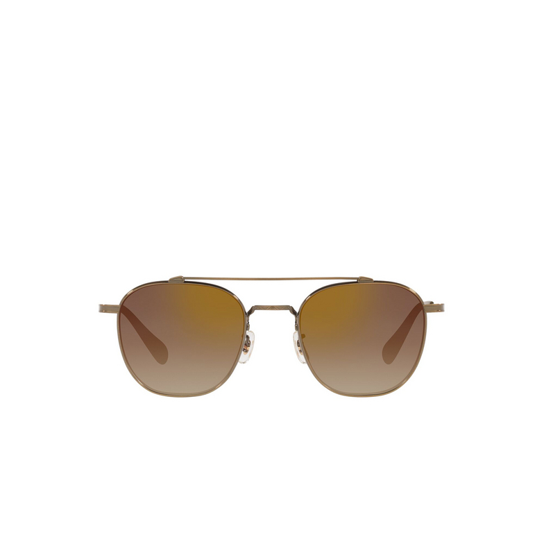 Oliver Peoples MANDEVILLE Sunglasses 5284Q1 antique gold - 1/4