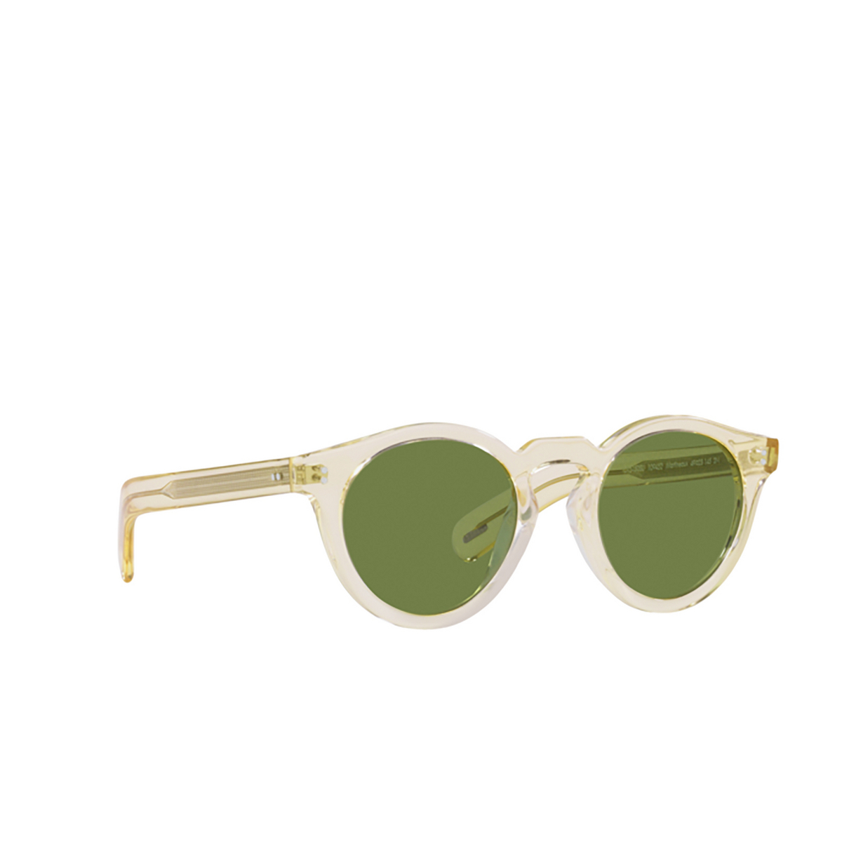 Oliver Peoples MARTINEAUX Sunglasses 109452 Buff - three-quarters view