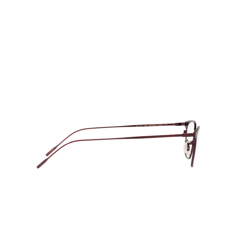 Oliver Peoples MAURETTE Eyeglasses 5325 brushed burgundy - 3/4