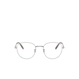 Oliver Peoples® Round Eyeglasses: Piercy OV1281 color Silver 5036.