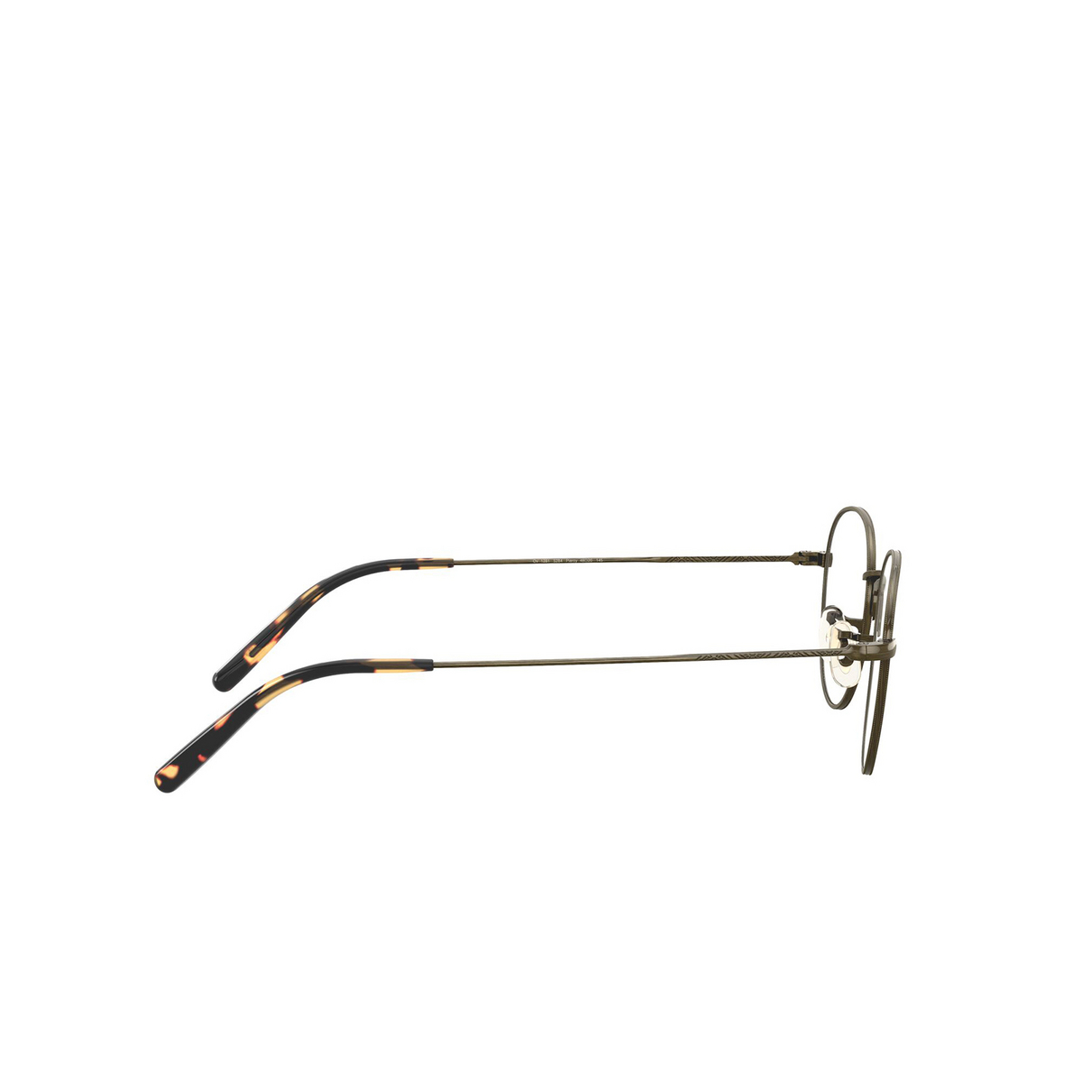 Oliver Peoples® Round Eyeglasses: Piercy OV1281 color Antique Gold 5284 - product thumbnail 3/3.