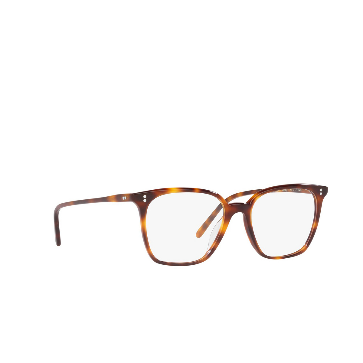 Occhiali da vista Oliver Peoples RASEY 1007 Dark Mahogany - tre quarti