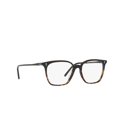 Oliver Peoples RASEY Eyeglasses 1722 black / 362 gradient - three-quarters view