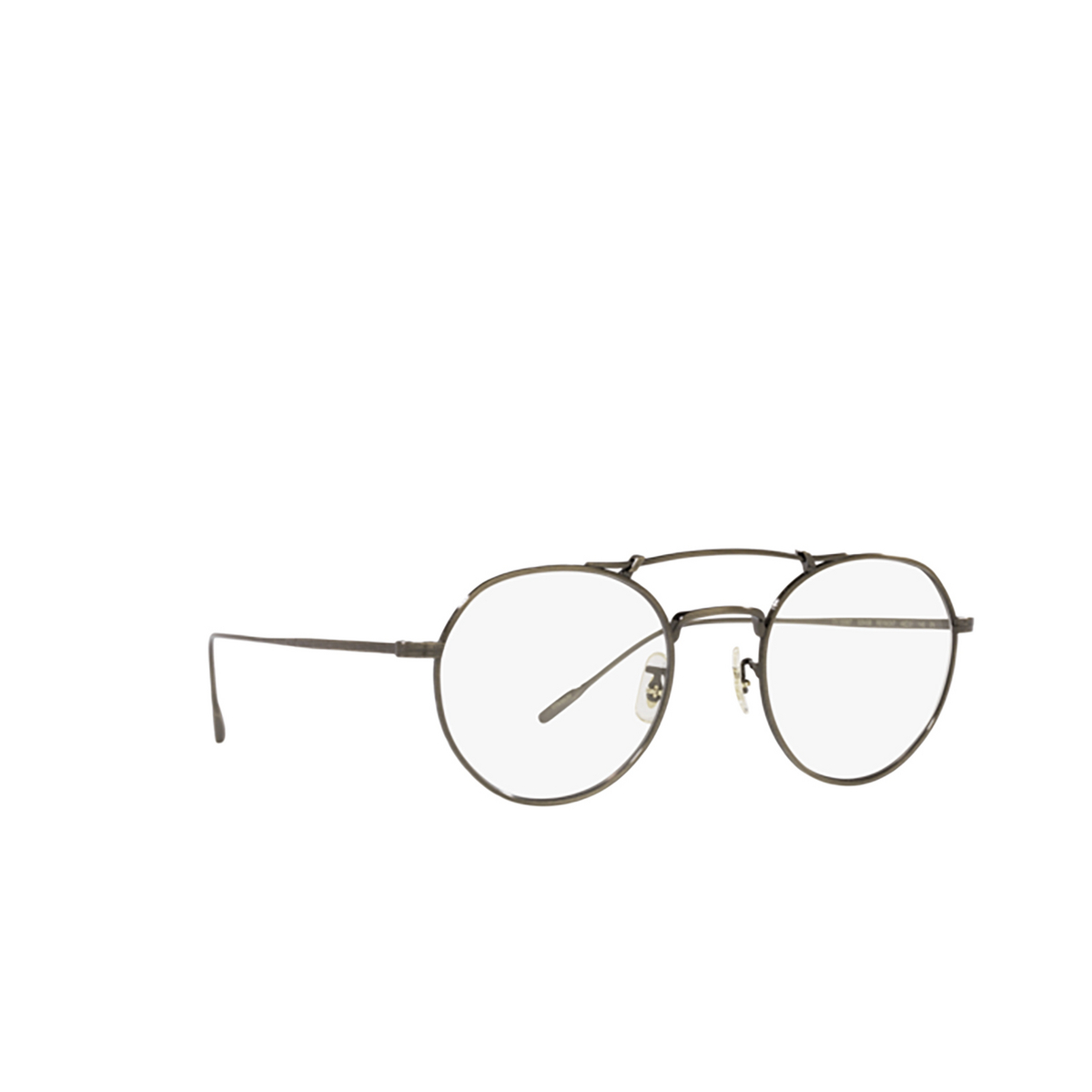 Oliver Peoples REYMONT Sunglasses 5254SB Brushed Silver - three-quarters view