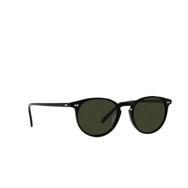Oliver Peoples RILEY Sunglasses 1005P1 black - three-quarters view