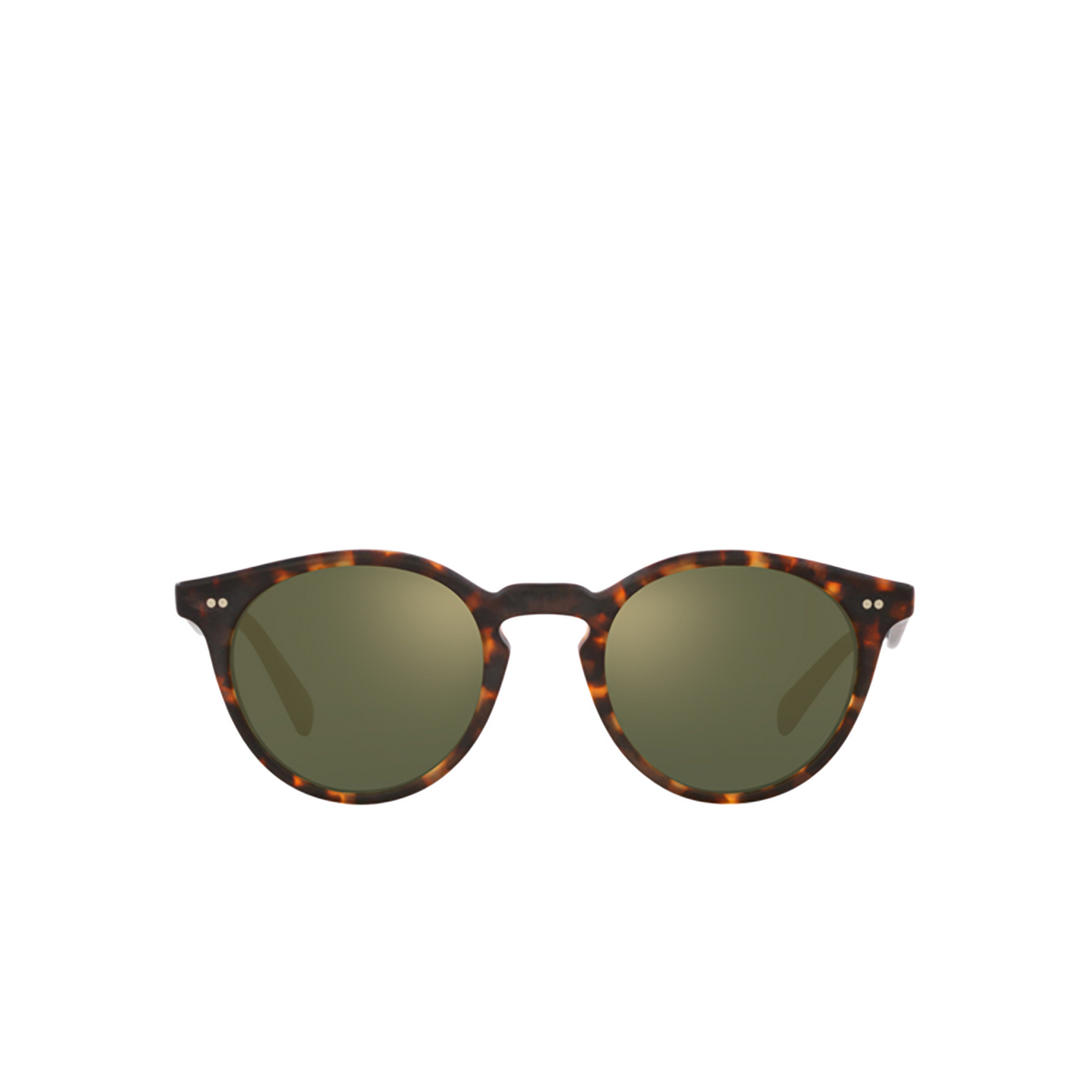 Oliver Peoples ROMARE Sunglasses 1454O8 Semi-Matte Sable Tortoise - front view