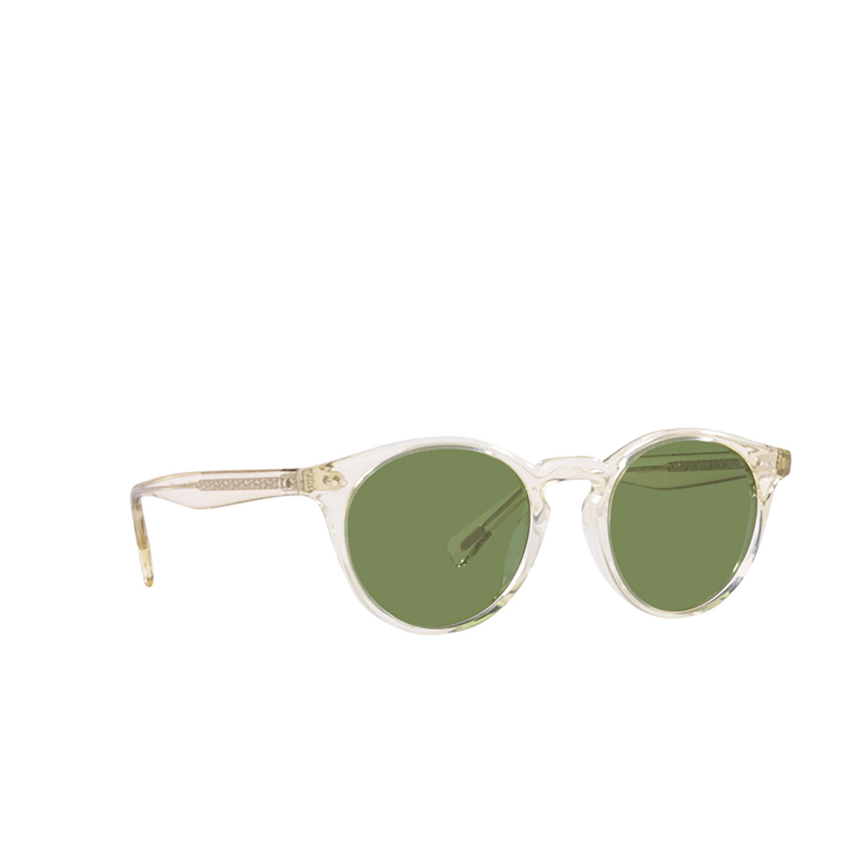 Oliver Peoples ROMARE Sunglasses 1692O9 Pale Citrine - three-quarters view