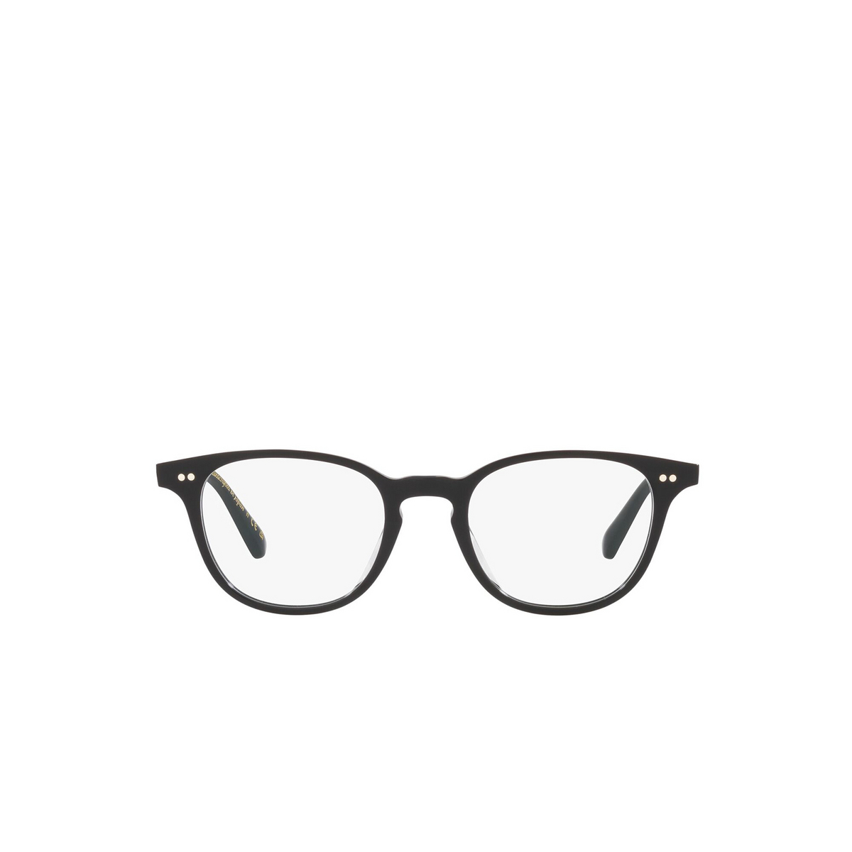 Oliver Peoples® Square Eyeglasses: Sadao OV5481U color Black 1731 - front view.