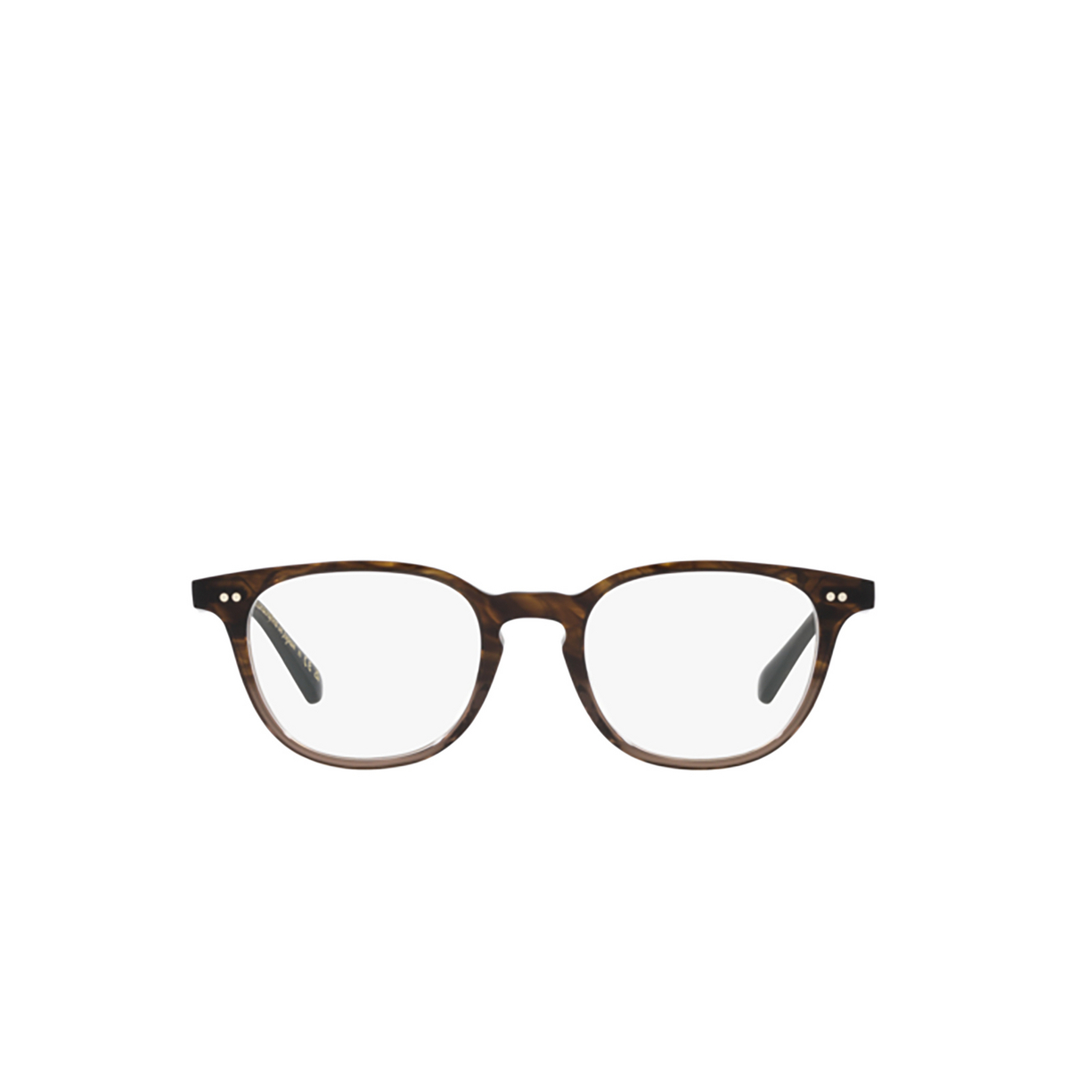 Oliver Peoples SADAO Eyeglasses 1732 Sedona Red / Taupe Gradient - front view