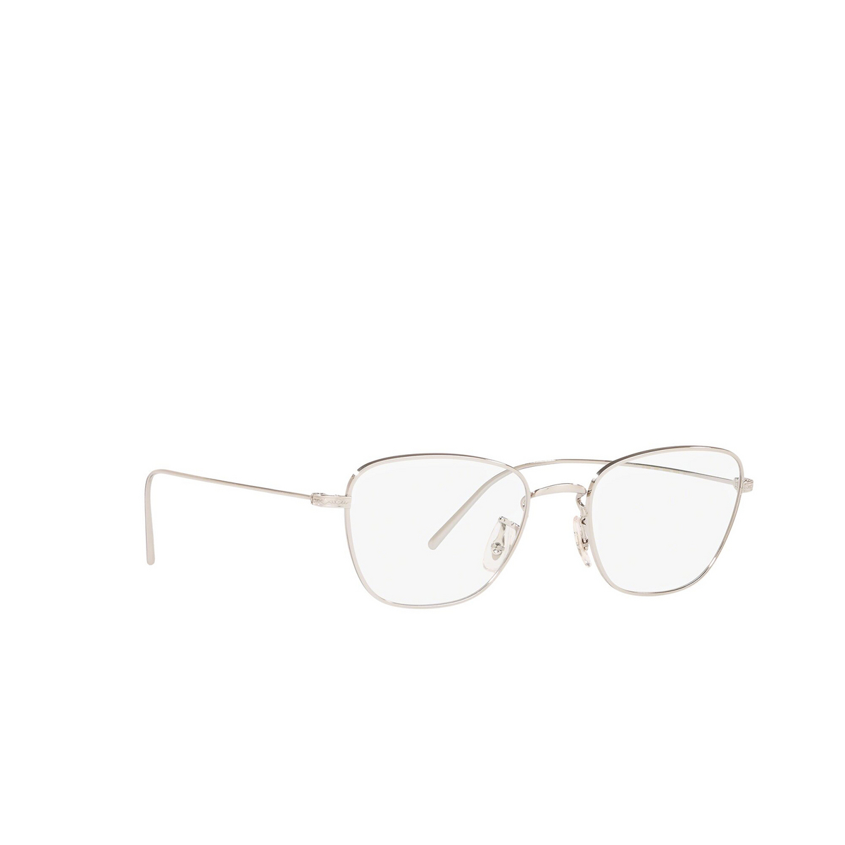 Oliver Peoples® Butterfly Eyeglasses: Suliane OV1254 color Silver 5036 - 2/3.