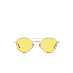 Oliver Peoples® Round Eyeglasses: Tk-2 OV1275T color Brushed Silver 5254.