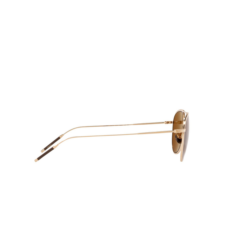 Occhiali da sole Oliver Peoples TK-3 531153 brushed gold - 3/4