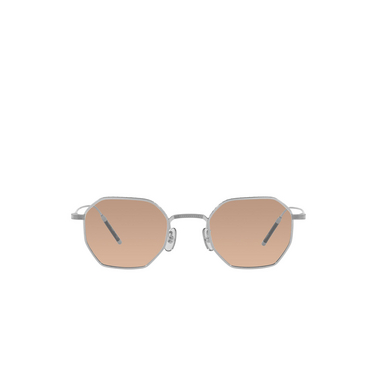Oliver Peoples TK-5 Eyeglasses 5254 brushed silver - front view