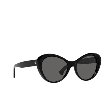 Oliver Peoples ZARENE Sunglasses 100581 black - three-quarters view