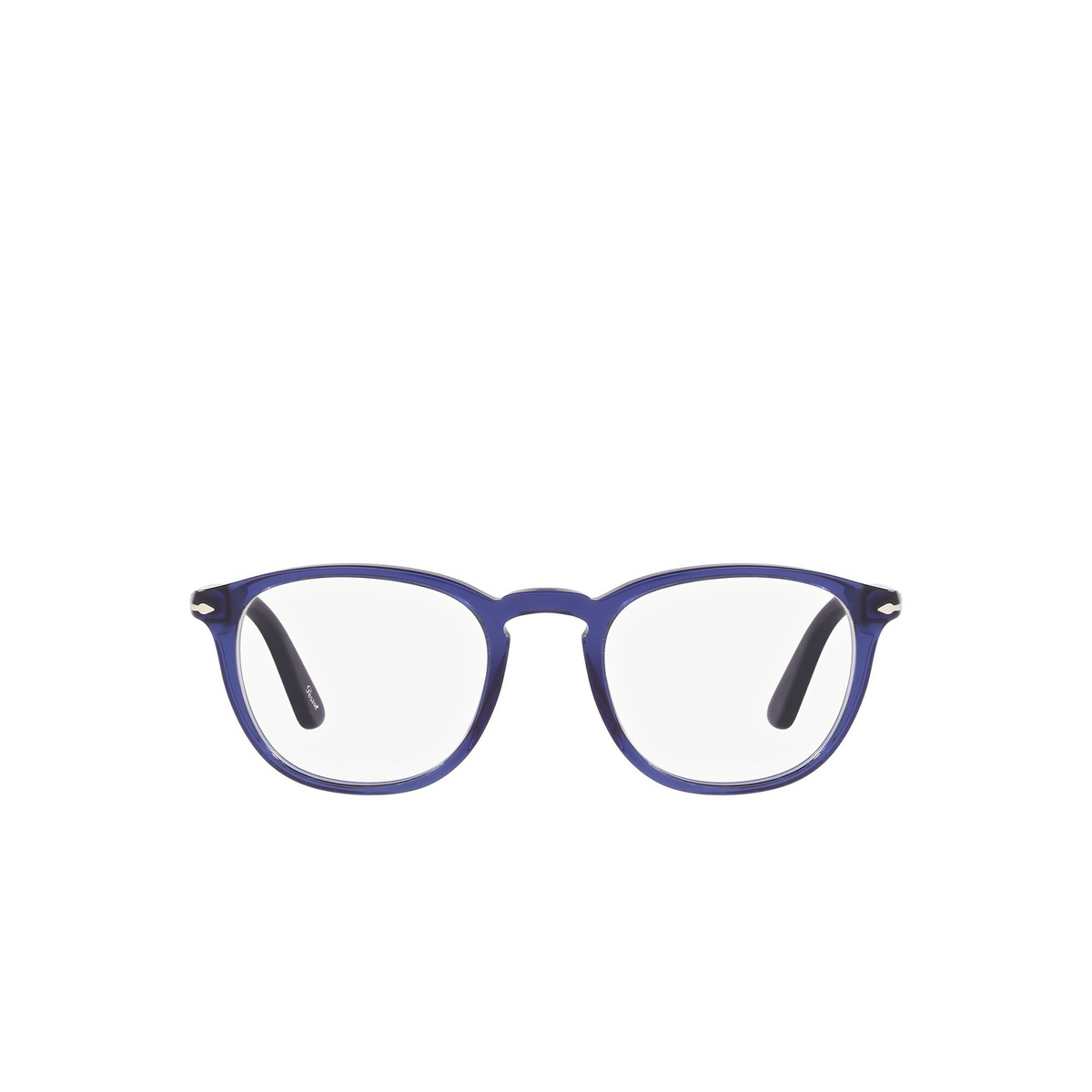 Persol® Square Eyeglasses: PO3143V color Cobalto 1015 - front view.