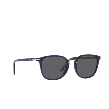 Persol PO3186S Sunglasses 1144B1 blue - three-quarters view