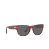 Persol PO3231S Sunglasses 1104B1 red burnt transparent - product thumbnail 2/4