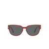 Persol PO3231S Sunglasses 1104B1 red burnt transparent - product thumbnail 1/4