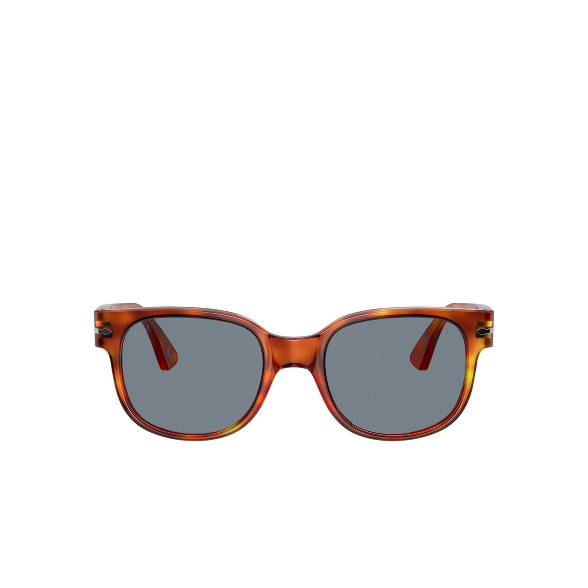 Persol® Square Sunglasses: PO3257S color Terra Di Siena 96/56 - front view.