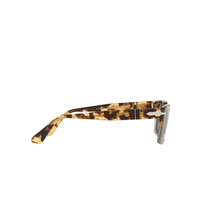Persol PO3272S Sunglasses 1130B1 brown tortoise / transparent grey - 3/4