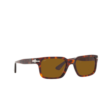 Lunettes de soleil Persol PO3272S 24/33 havana - Vue trois quarts