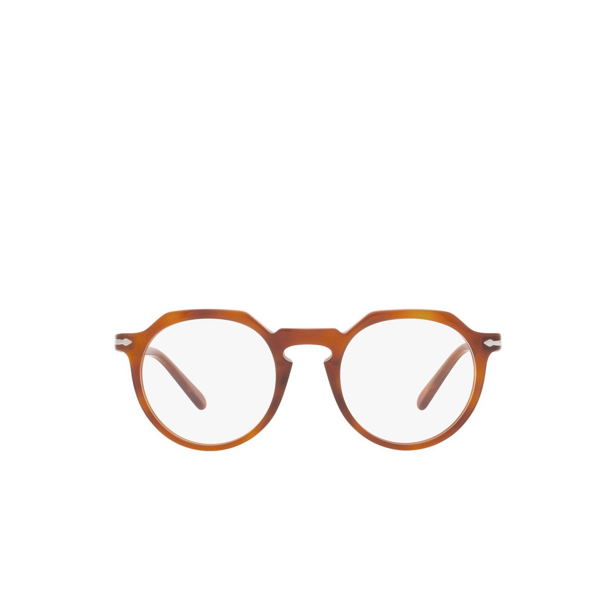 Persol® Irregular Eyeglasses: PO3281V color Terra Di Siena 96 - front view.