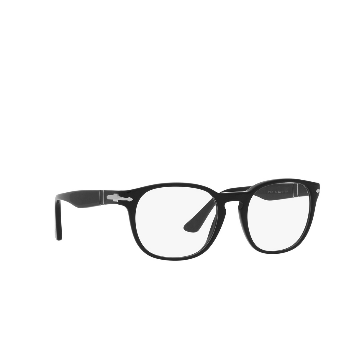 Persol PO3283V Eyeglasses 95 Black - three-quarters view
