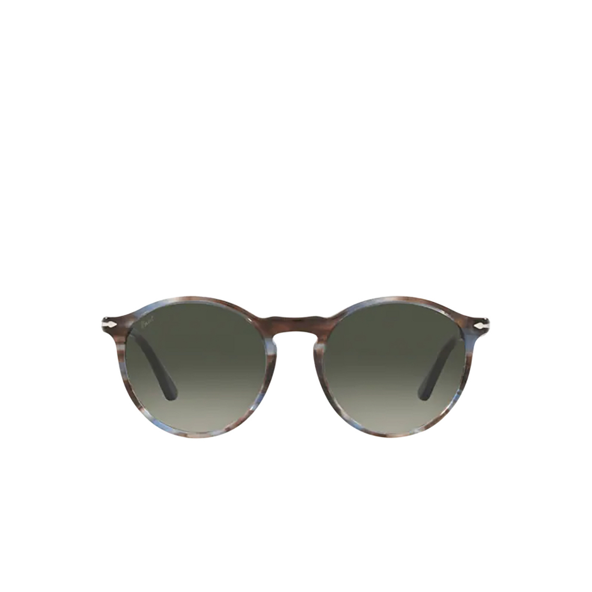 Persol PO3285S Sunglasses 115571 Striped Blue - front view
