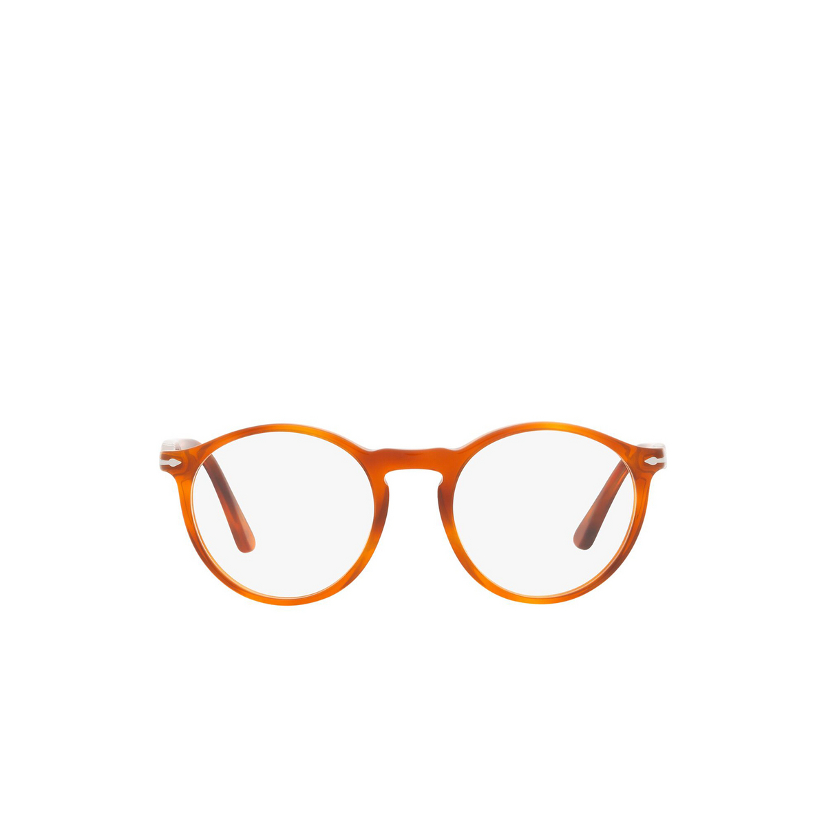 Persol® Round Eyeglasses: PO3285V color Terra Di Siena 96 - front view.