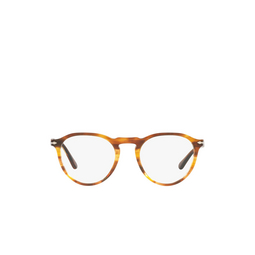 Persol® Round Eyeglasses: PO3286V color 1157 Striped Red 
