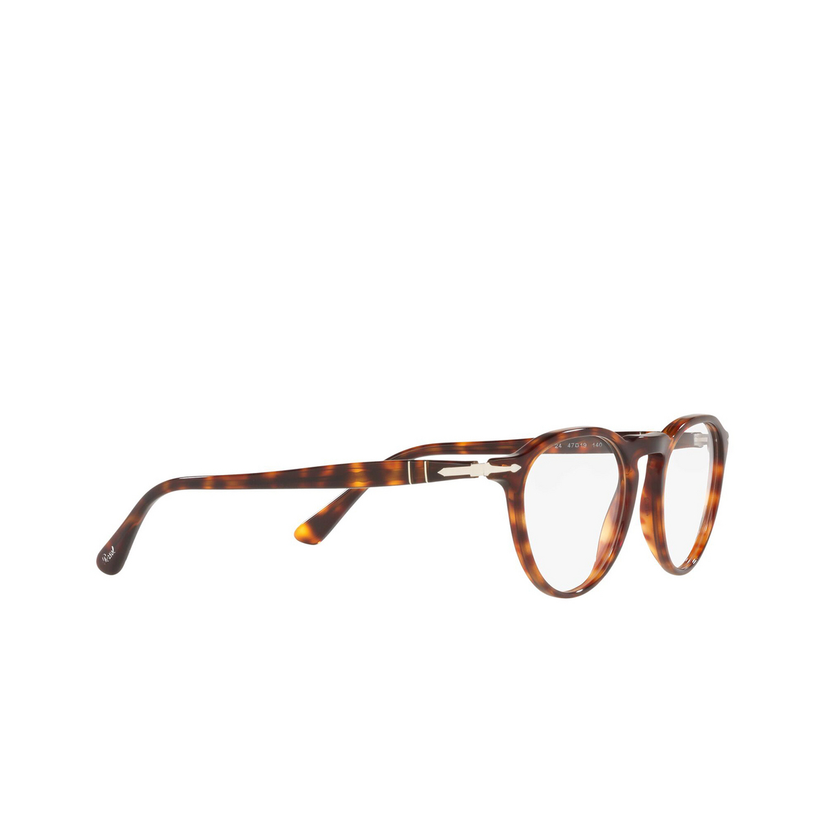 Persol® Round Eyeglasses: PO3286V color 24 Havana - product thumbnail 3/3