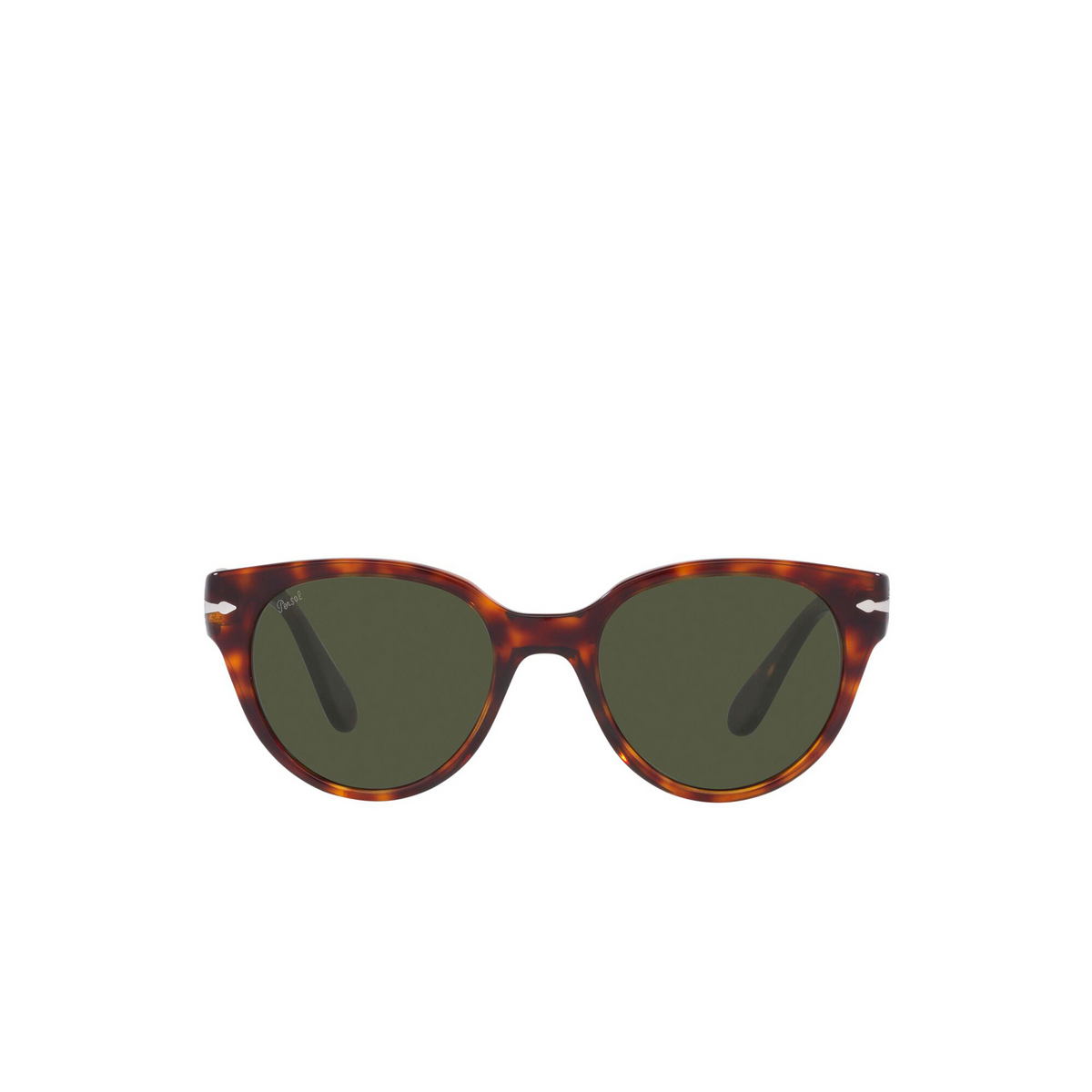 Persol® Cat-eye Sunglasses: PO3287S color Havana 24/31 - front view.