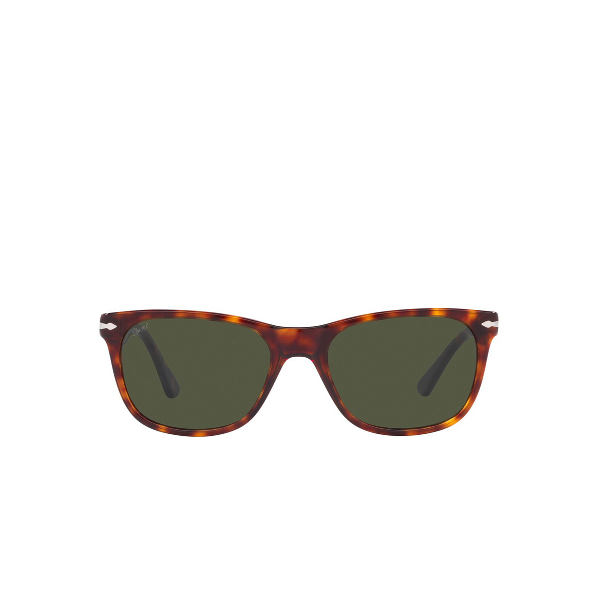 Persol® Square Sunglasses: PO3291S color Havana 24/31 - front view.