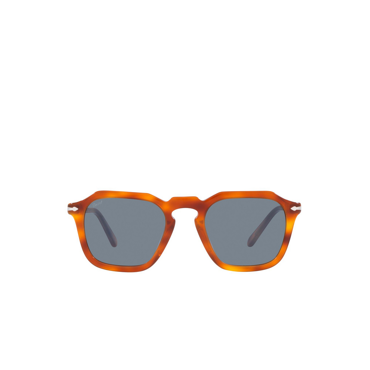 Persol® Square Sunglasses: PO3292S color Terra Di Siena 96/56 - front view.