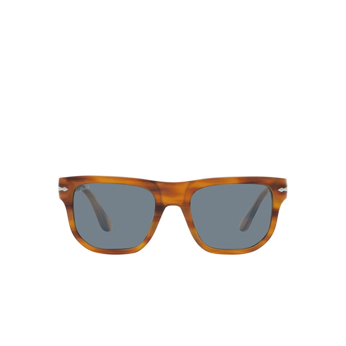 Persol PO3306S Sunglasses 960/56 Striped Brown - front view