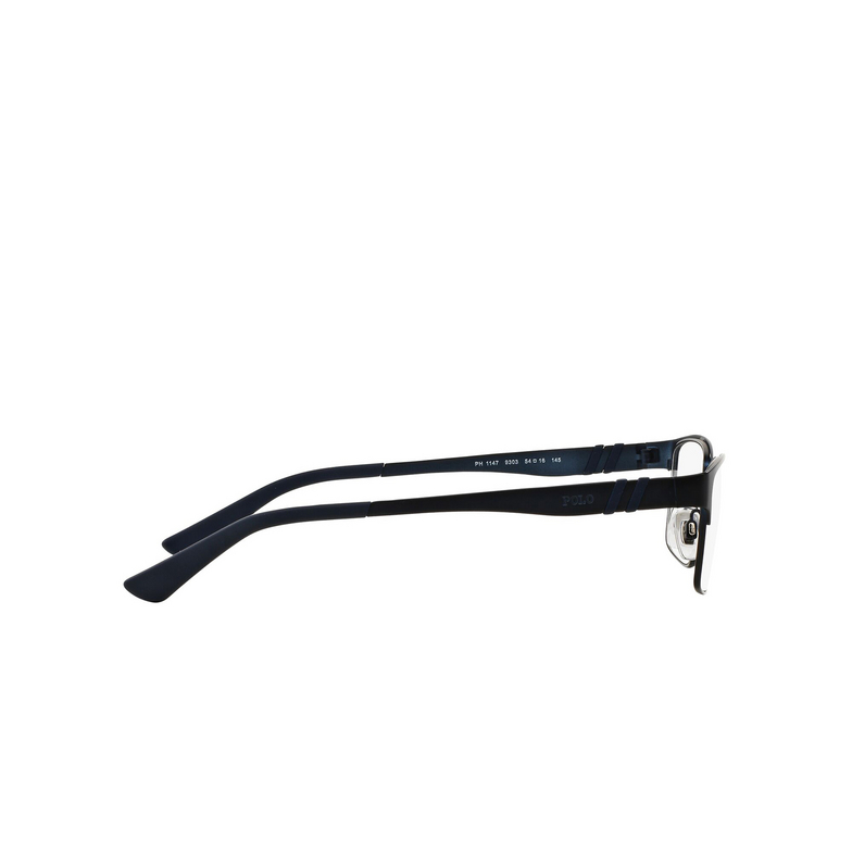Polo Ralph Lauren PH1147 Eyeglasses 9303 matte navy blue - 3/3
