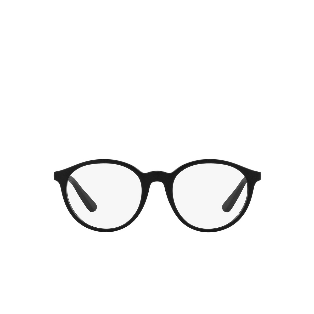 Polo Ralph Lauren® Round Eyeglasses: PH2236 color Matte Black 5284 - front view.