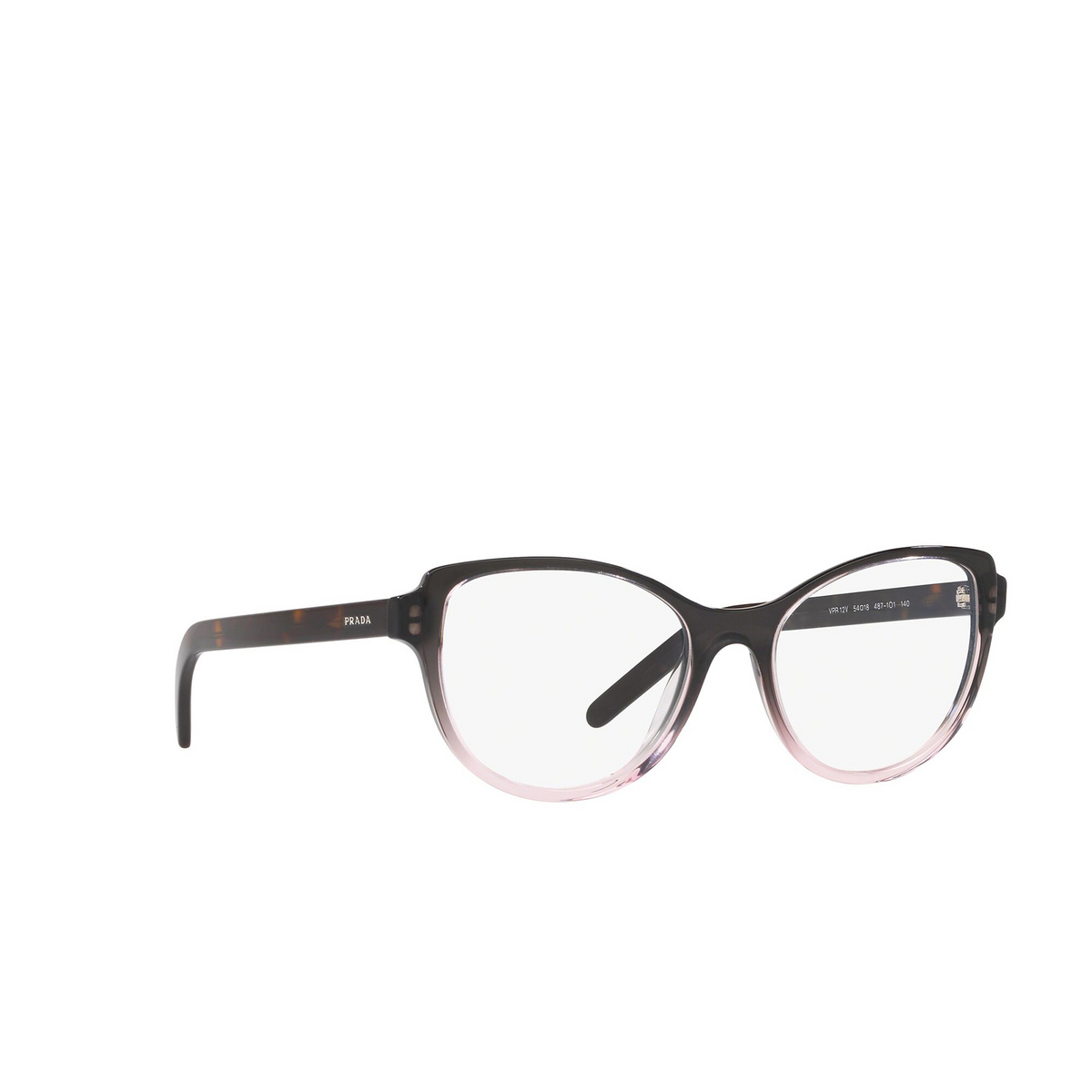 Prada CATWALK Eyeglasses 4871O1 Gradient Pink - product thumbnail 2/4