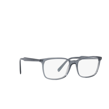 Prada CONCEPTUAL Eyeglasses 01G1O1 grey / light blue - three-quarters view