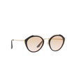 Prada CONCEPTUAL Sunglasses WU0232 blue / yellow / pale gold - product thumbnail 2/4