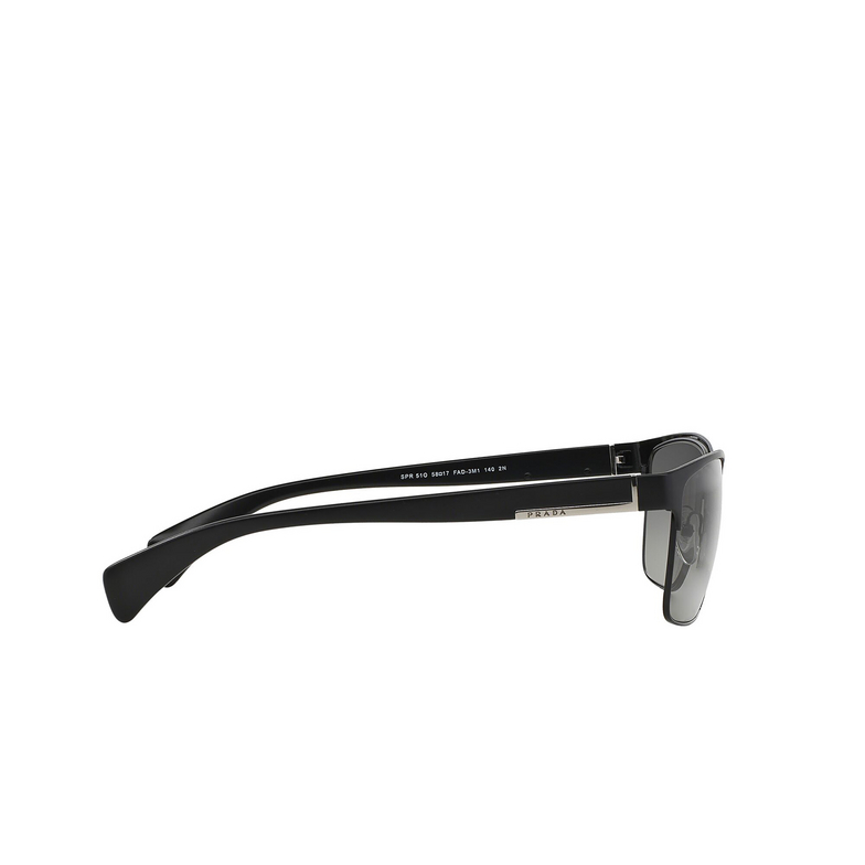Prada CONCEPTUAL Sunglasses FAD3M1 matte black / black - 3/4