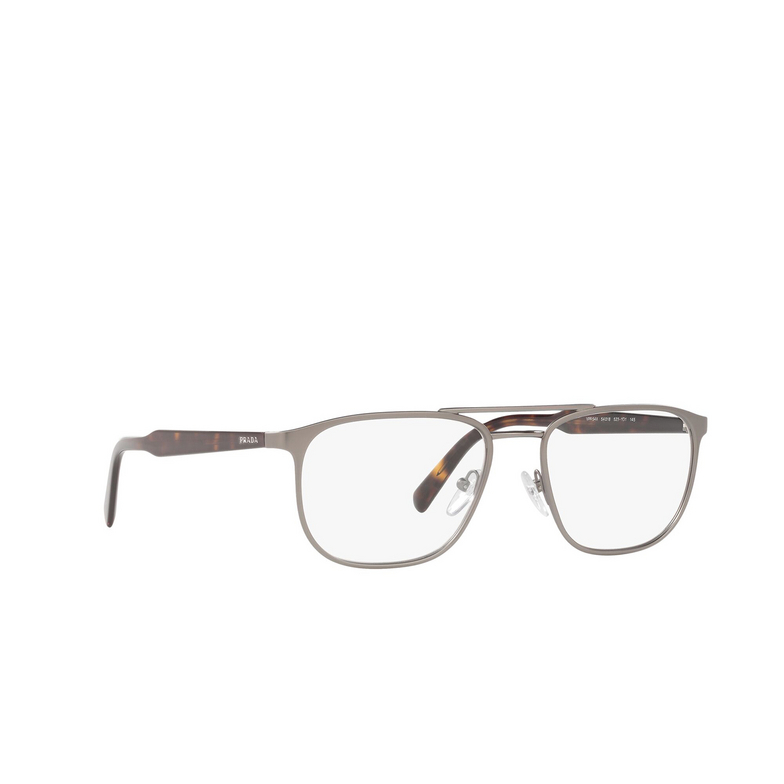 Prada CONCEPTUAL Eyeglasses 5231O1 top mt gunmetal on gunmetal - 2/4