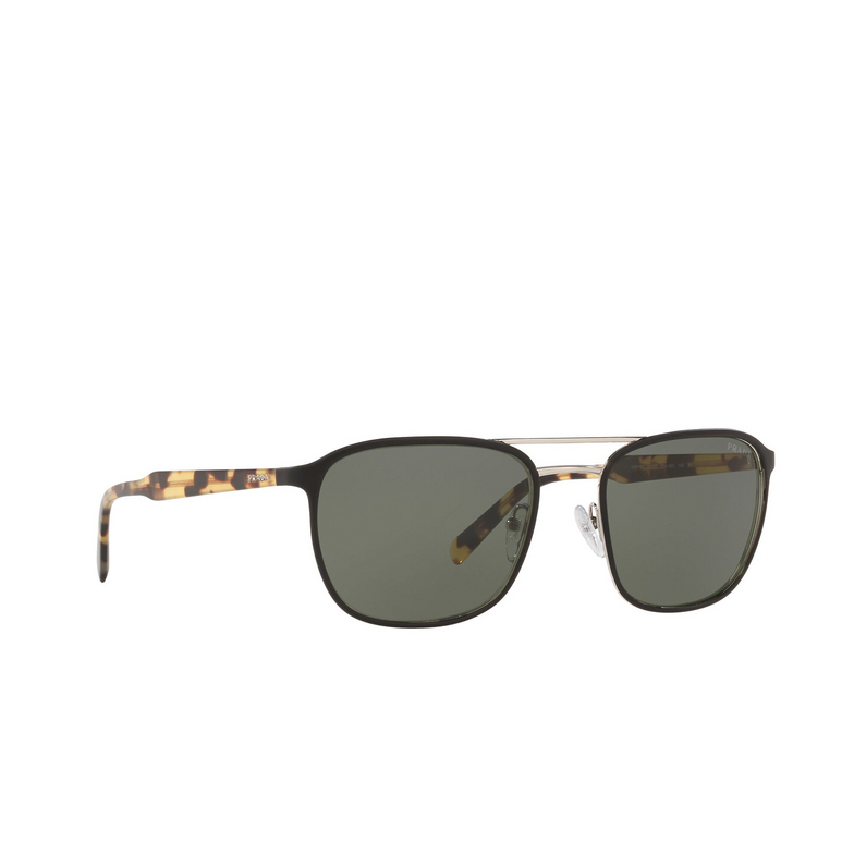 Prada CONCEPTUAL Sunglasses 5240B2 top matte black on silver - 2/4