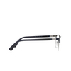 Prada HERITAGE Eyeglasses 02N1O1 matte baltic / gunmetal - product thumbnail 3/4