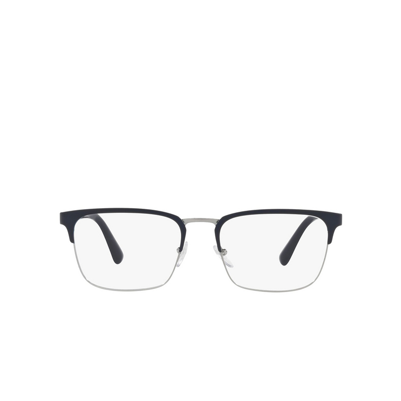 Prada HERITAGE Eyeglasses 02N1O1 matte baltic / gunmetal - 1/4