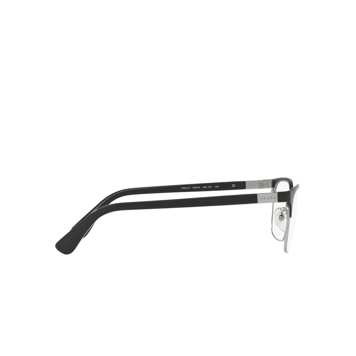 Prada HERITAGE Eyeglasses 1AB1O1 Black / Gunmetal - 3/4