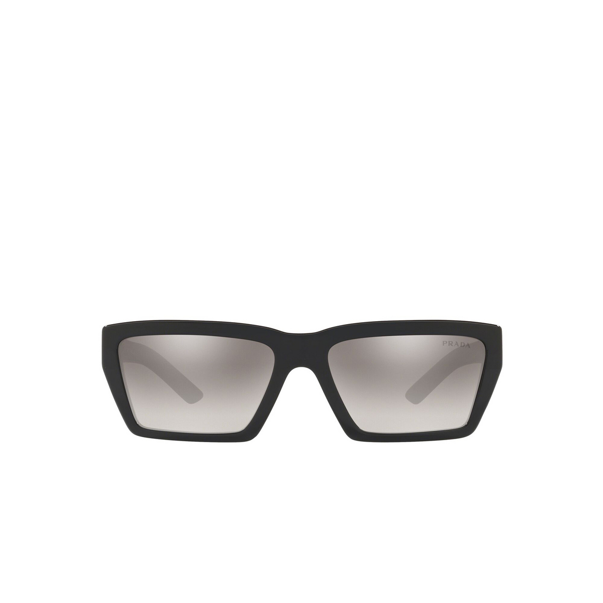 Prada® Square Sunglasses: Millennials PR 04VS color Black 1AB5O0 - front view.