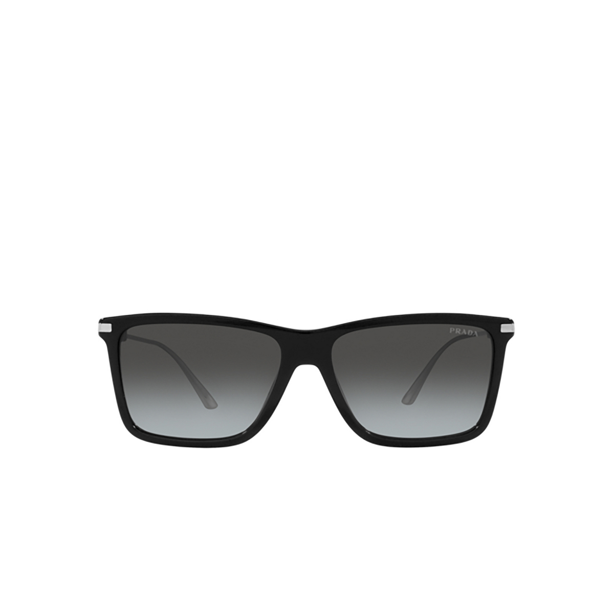 Prada PR 01ZS Sunglasses 1AB06T Black - front view
