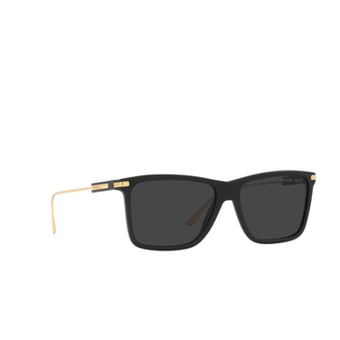 Prada PR 01ZS Sunglasses 1bo08g matte black - three-quarters view