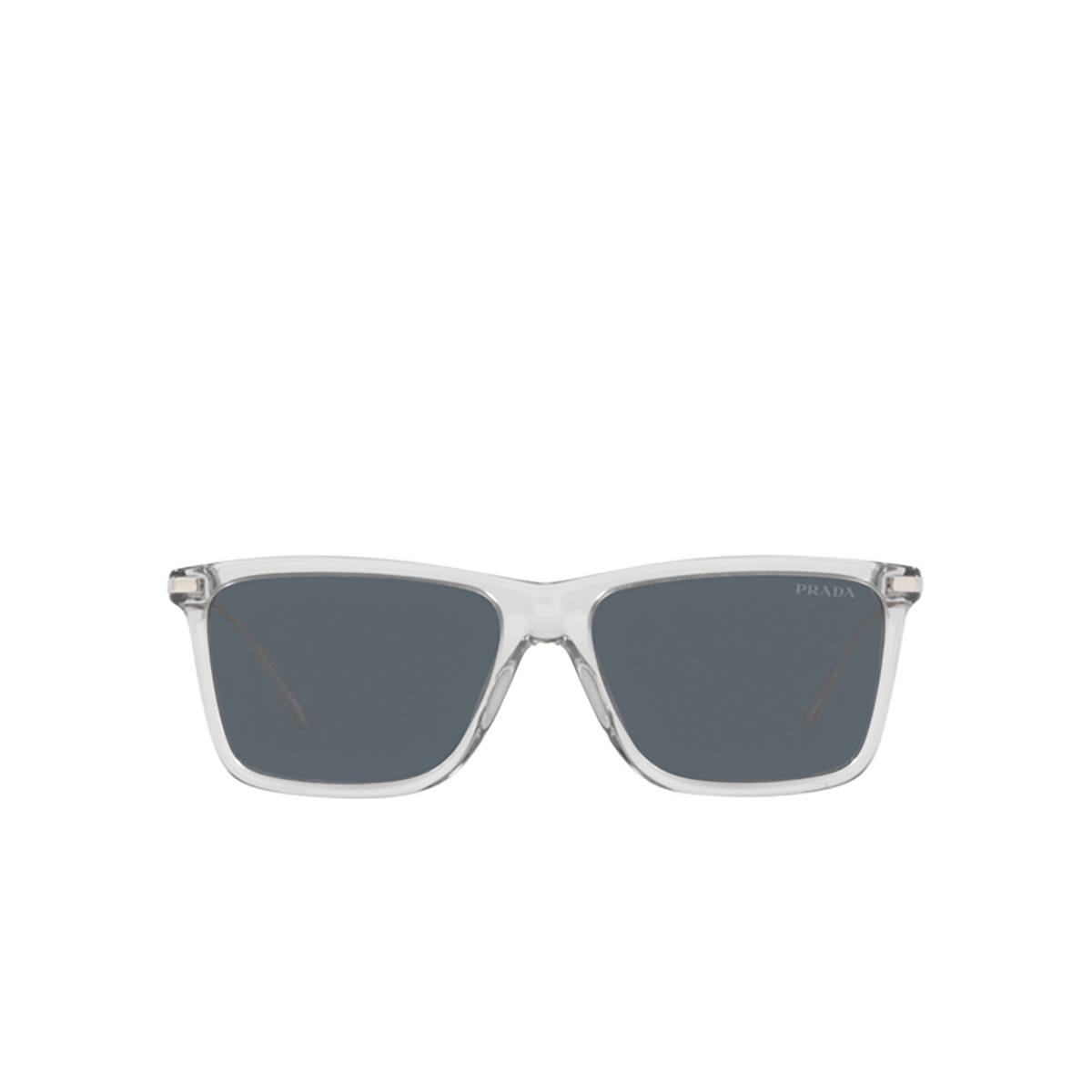 Prada PR 01ZS Sunglasses U430A9 Transparent Grey - front view